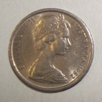 AUS_1982_5 Cent (used)