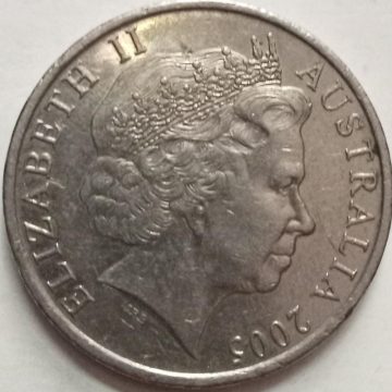 AUS_2005_20  Cent (used)