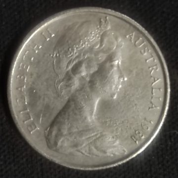 Australia 5 cent 1981(used)