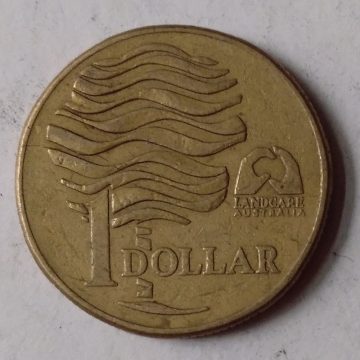 AUSTRALIA 1 DOLLAR 1993(Used) | Indian Postage Stamps | Indian Coins | Old Indian Currency | Rare Indian Coins | Numismatic Collection India