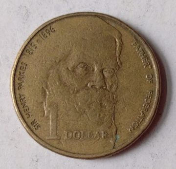 AUSTRALIA 1 DOLLAR 1996(Used)