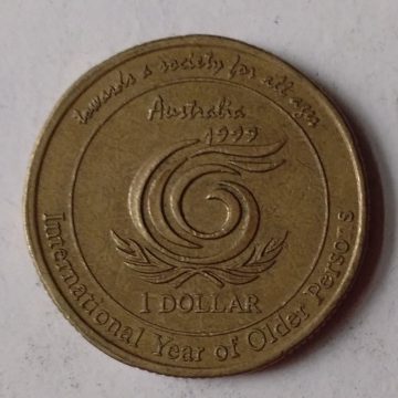 AUSTRALIA 1 DOLLAR 1999(Used) | Indian Postage Stamps | Indian Coins | Old Indian Currency | Rare Indian Coins | Numismatic Collection India
