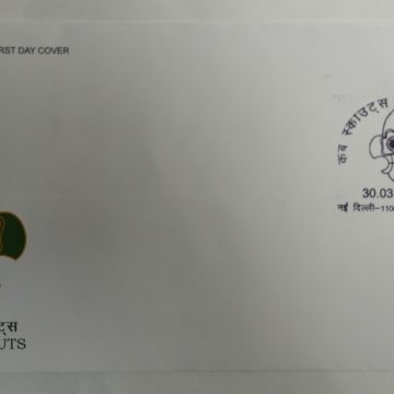 First Day Cover 30 Mar. '17 Cub Scouts. (FDC-2017)