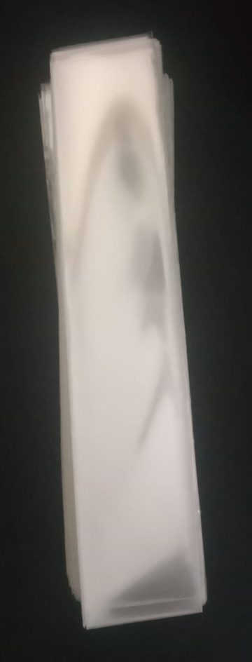 Stamps Protector (BOPP) Ideal for  Signal Stamps (Size Cut & use) Size (1.5x8) Weight of 250 Grams