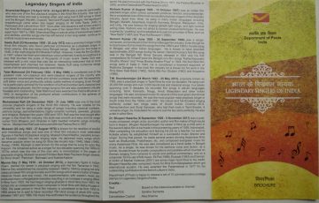 Legendary Singers of India (Set of 10) (BR)