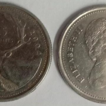 25 Cents Canada 2004 Elizabeth II D.G. Regina