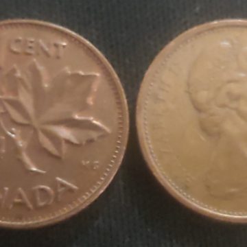 1 Cent Canada 1974 Elizabeth II D.G Regina (used)