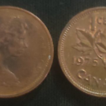 1 Cent Canada 1975 Elizabeth II D.G Regina (used)
