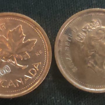 1 Cent Canada 2000 Elizabeth II D.G Regina (used)
