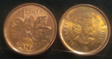 1 Cent Canada 2011 Elizabeth II D.G Regina (used)