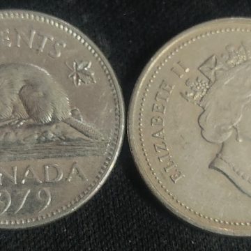 5 Cents Canada 1979 Elizabeth II D.G Regina