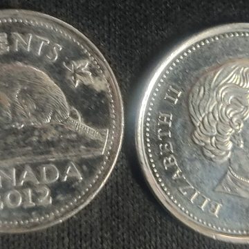 5 Cents Canada 2012 Elizabeth II D.G Regina