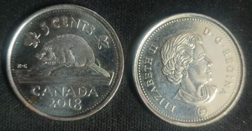 5 Cents Canada 2018 Elizabeth II D.G Regina