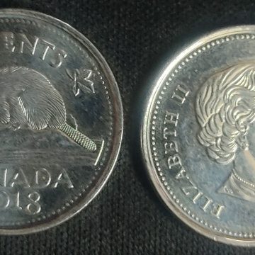 5 Cents Canada 2018 Elizabeth II D.G Regina