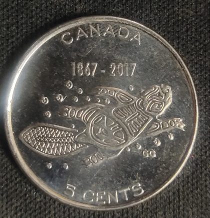 5 Cents Canada 1867-2017 Elizabeth II D.G Regina | Indian Postage Stamps | Indian Coins | Old Indian Currency | Rare Indian Coins | Numismatic Collection India