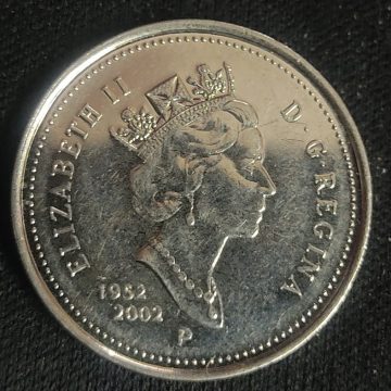 5 Cents Canada 1952-2002 Elizabeth II D.G Regina