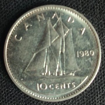 10 Cents Canada 1980 Elizabeth II D.G Regina