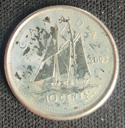 10 Cents Canada 2003 Elizabeth II D.G Regina | Indian Postage Stamps | Indian Coins | Old Indian Currency | Rare Indian Coins | Numismatic Collection India