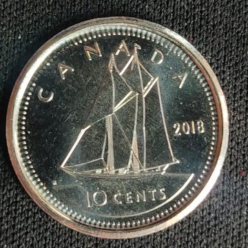 10 Cents Canada 2018 Elizabeth II D.G Regina
