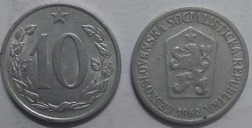Czech Republic 10 Koruna 1962 (used)