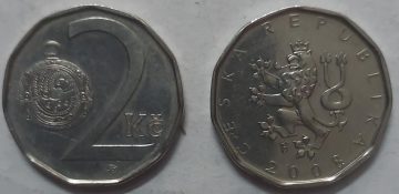 Czech Republic  2 Koruna 2008 (used)