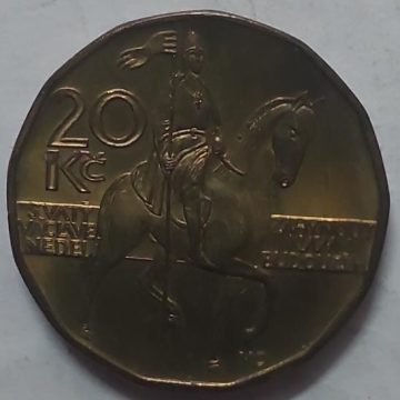 Czech Republic 20 Koruna 2015 (used)