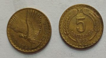 CHILE 5 CENT  Coin 1965 (USED)