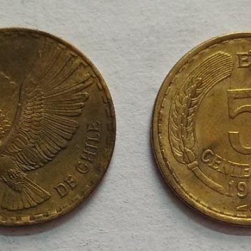 CHILE  5 CENT  Coin 1969 (USED)