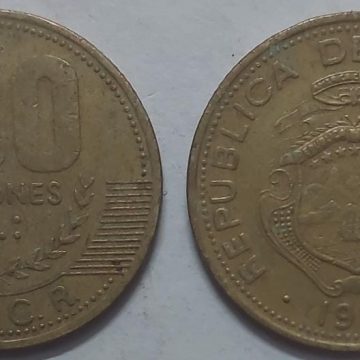 COASTARICA 100 Colonies 1997 (used)