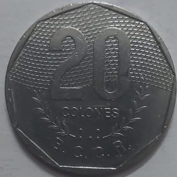 COASTARICA 20 Colonies 1983 (used)