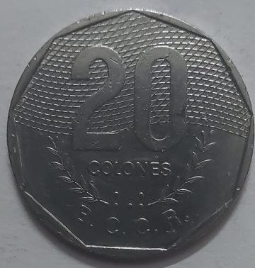 COASTARICA 20 Colonies 1983 (used)