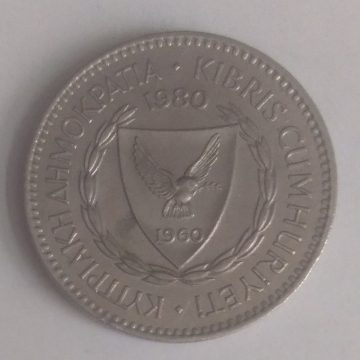 CYPRUS 100 MILS 1980(used)