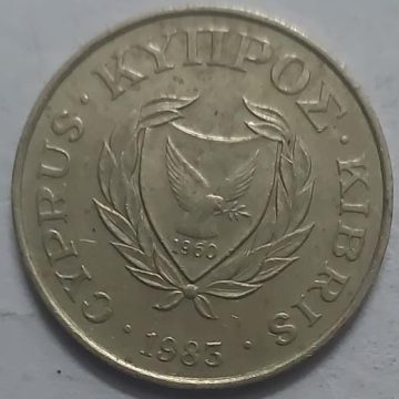 CYPRUS 5Cent 1983 (USED)