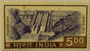 5th Series Bhakra Dam, Punjab -Rs.5(Df)