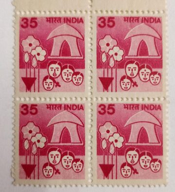 6th Series Family planning -35(Df-Block of 4)