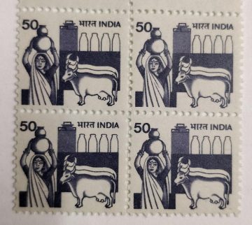 6th Series Dairy -50(Df-Block of 4)