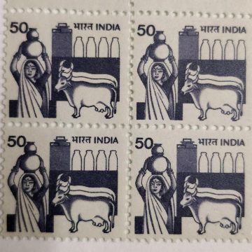 6th Series Dairy -50(Df-Block of 4)
