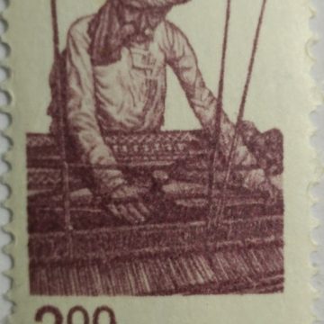 6th Series Handloom weaving -Rs.2(Df)