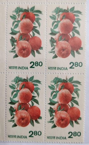 6th Series Apples -Rs.2.80(Df-Block of 4)