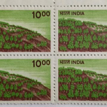 6th Series Afforestation -Rs.10(Df-Block of 4)