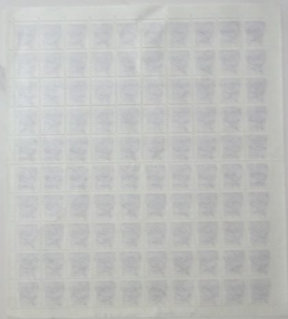 Definitive 9th Series Rose Rs.2 (Stamp Full Sheet) - 100 Stamp | Indian Postage Stamps | Indian Coins | Old Indian Currency | Rare Indian Coins | Numismatic Collection India - Image 2