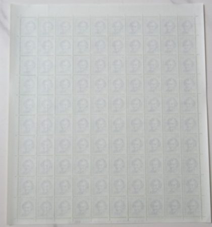 Definitive 10th Series Indra Gandhi Rs.5 (Stamp Full Sheet) - 100 Stamp | Indian Postage Stamps | Indian Coins | Old Indian Currency | Rare Indian Coins | Numismatic Collection India - Image 2