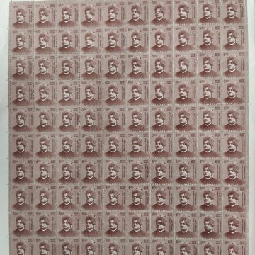Definitive 11th Series Swami Vivekananda Rs.5 (Stamp Full Sheet) - 100 Stamp