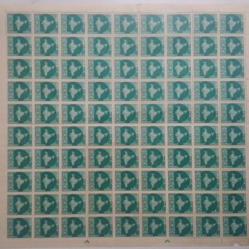 Definitive 3rd Series Star 1np (Stamp Full Sheet) - 90 Stamps
