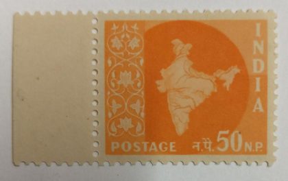 3rd Series Star -50np(Df) | Indian Postage Stamps | Indian Coins | Old Indian Currency | Rare Indian Coins | Numismatic Collection India