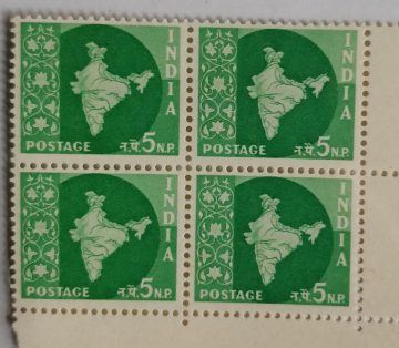 3rd series Ashokan -5np(Df-Block of 4)