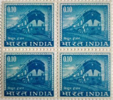 4th Series Electric Locomotive -10p(Df-Block of 4)