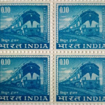 4th Series Electric Locomotive -10p(Df-Block of 4)