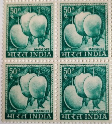 4th Series Mangoes -50p (Df-Block of 4)