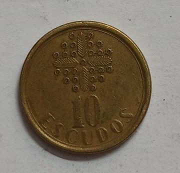 ESCUDOS 10 Portugal (USED)